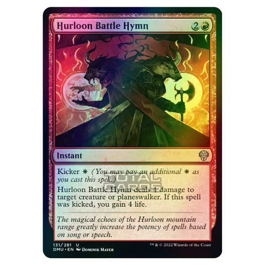 Magic The Gathering - Dominaria United - Hurloon Battle Hymn - 131/281 (Foil)