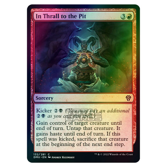 Magic The Gathering - Dominaria United - In Thrall to the Pit - 132/281 (Foil)