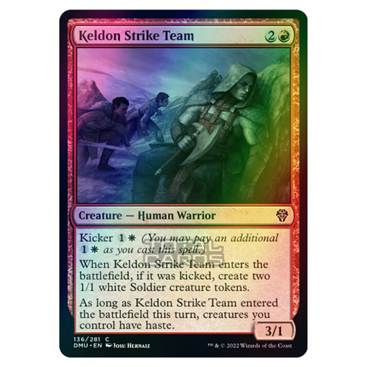 Magic The Gathering - Dominaria United - Keldon Strike Team - 136/281 (Foil)