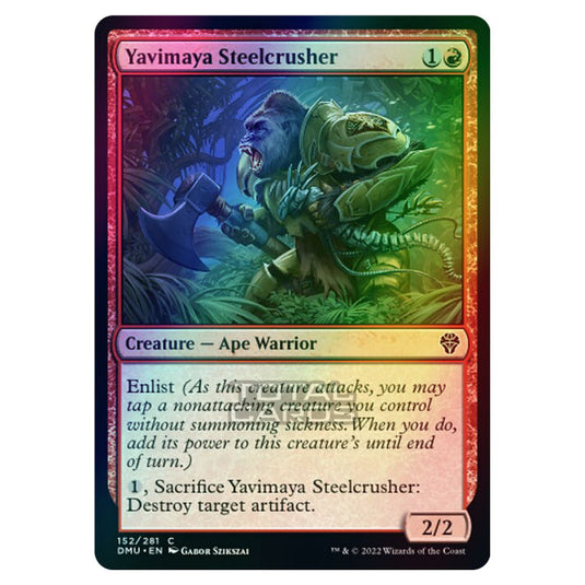 Magic The Gathering - Dominaria United - Yavimaya Steelcrusher - 152/281 (Foil)