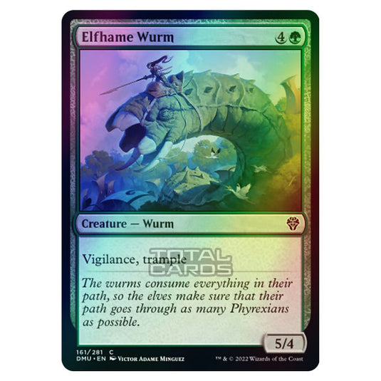 Magic The Gathering - Dominaria United - Elfhame Wurm - 161/281 (Foil)