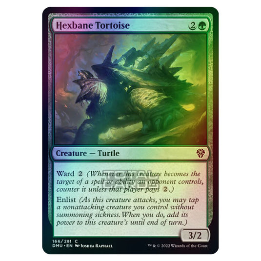 Magic The Gathering - Dominaria United - Hexbane Tortoise - 166/281 (Foil)