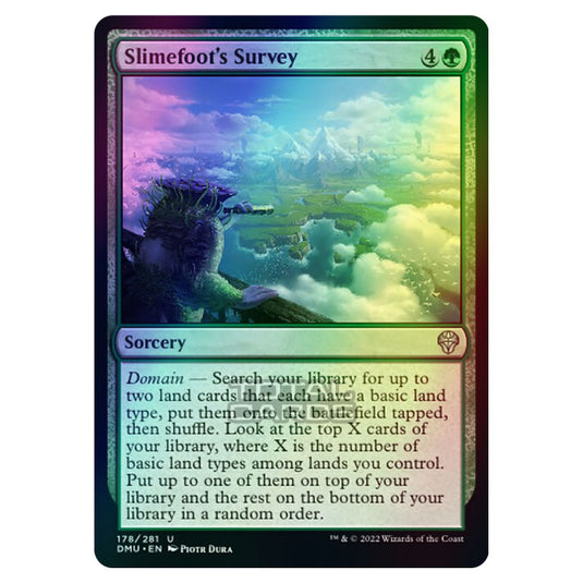 Magic The Gathering - Dominaria United - Slimefoot's Survey - 178/281 (Foil)