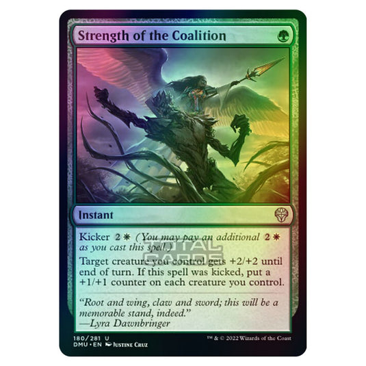 Magic The Gathering - Dominaria United - Strength of the Coalition - 180/281 (Foil)
