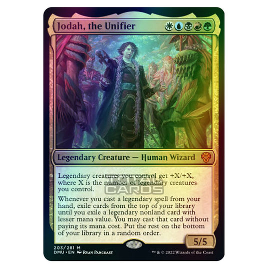 Magic The Gathering - Dominaria United - Jodah, the Unifier - 203/281 (Foil)