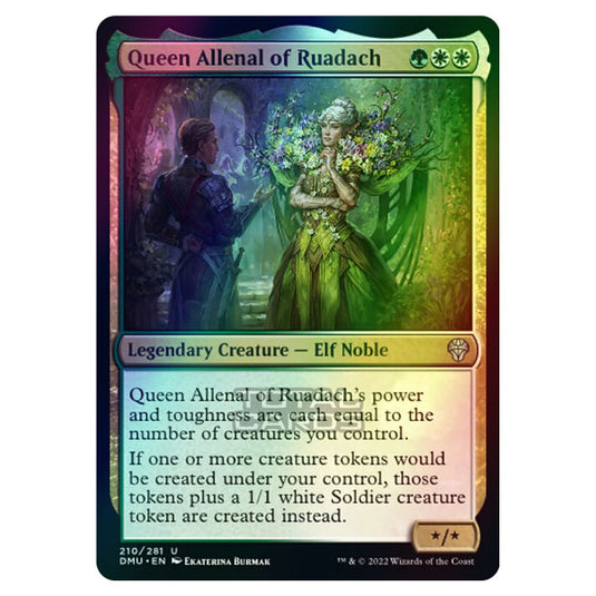 Magic The Gathering - Dominaria United - Queen Allenal of Ruadach - 210/281 (Foil)