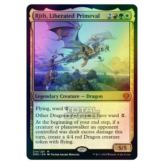 Magic The Gathering - Dominaria United - Rith, Liberated Primeval - 214/281 (Foil)
