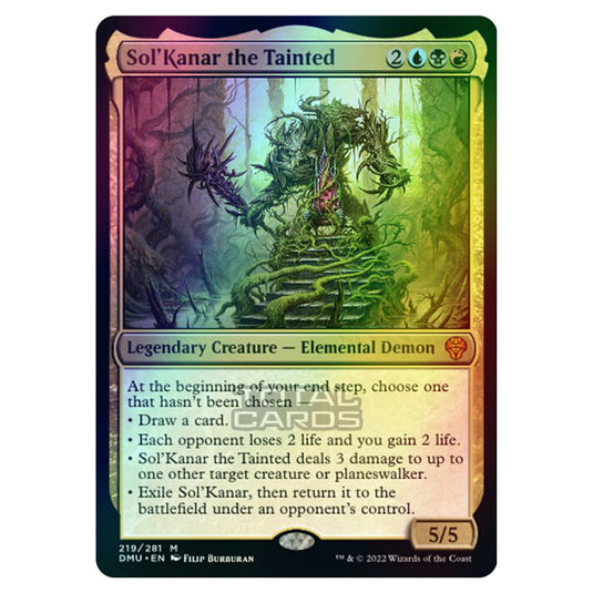 Magic The Gathering - Dominaria United - Sol'Kanar the Tainted - 219/281 (Foil)