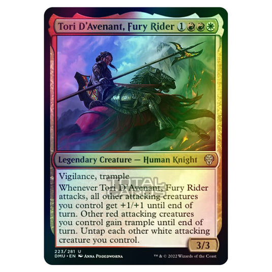 Magic The Gathering - Dominaria United - Tori D'Avenant, Fury Rider - 223/281 (Foil)