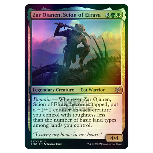 Magic The Gathering - Dominaria United - Zar Ojanen, Scion of Efrava - 227/281 (Foil)