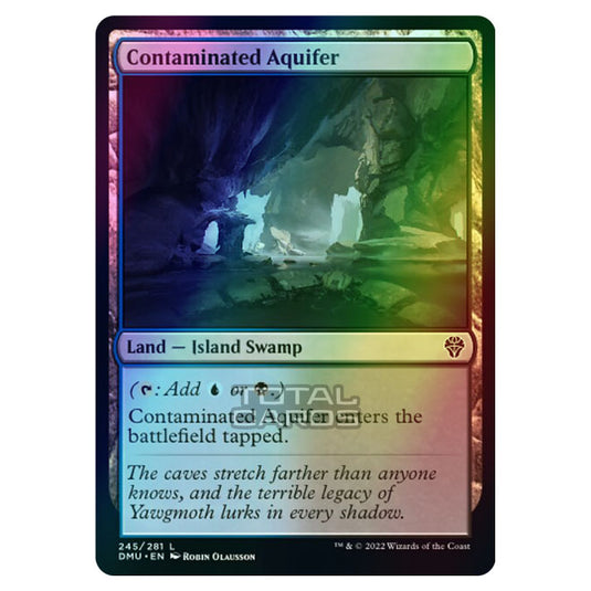 Magic The Gathering - Dominaria United - Contaminated Aquifer - 245/281 (Foil)