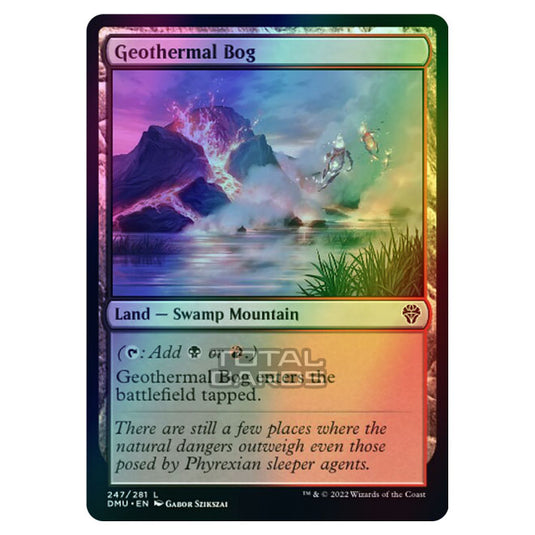 Magic The Gathering - Dominaria United - Geothermal Bog - 247/281 (Foil)