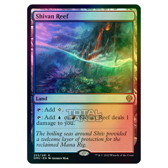 Magic The Gathering - Dominaria United - Shivan Reef - 255/281 (Foil)