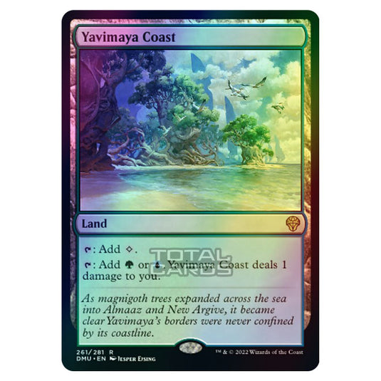 Magic The Gathering - Dominaria United - Yavimaya Coast - 261/281 (Foil)