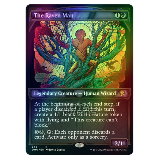 Magic The Gathering - Dominaria United - The Raven Man - 289/281 (Foil)