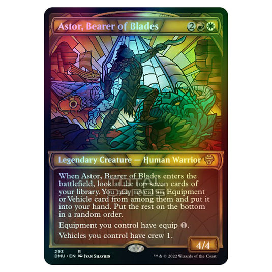 Magic The Gathering - Dominaria United - Astor, Bearer of Blades - 293/281 (Foil)
