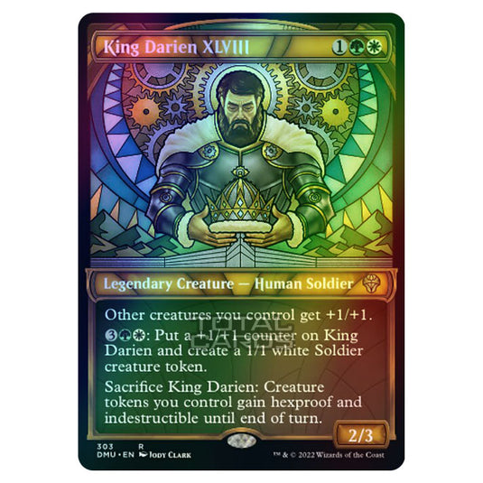 Magic The Gathering - Dominaria United - King Darien XLVIII - 303/281 (Foil)