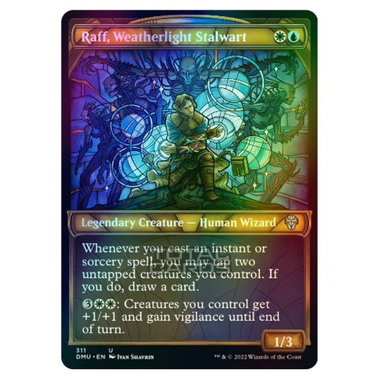Magic The Gathering - Dominaria United - Raff, Weatherlight Stalwart - 311/281 (Foil)