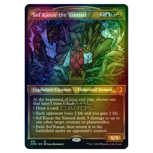 Magic The Gathering - Dominaria United - Sol'Kanar the Tainted - 318/281 (Foil)