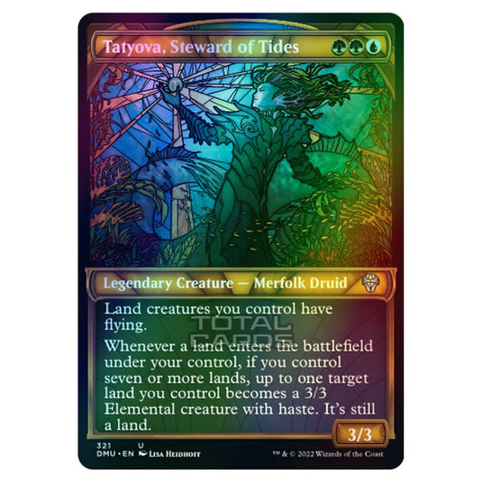 Magic The Gathering - Dominaria United - Tatyova, Steward of Tides - 321/281 (Foil)