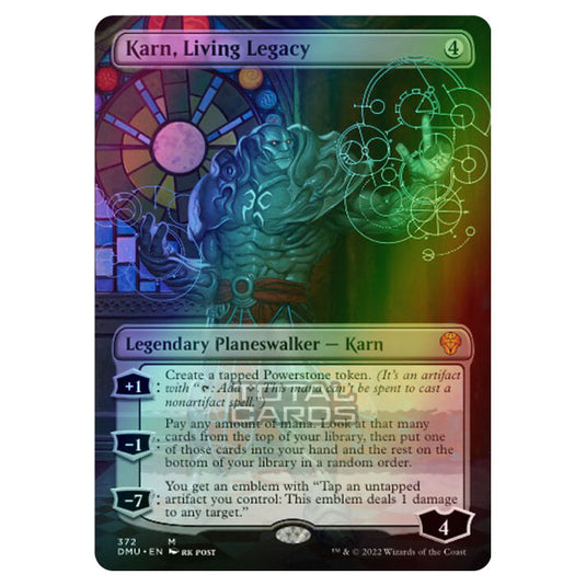 Magic The Gathering - Dominaria United - Karn, Living Legacy - 372/281 (Foil)