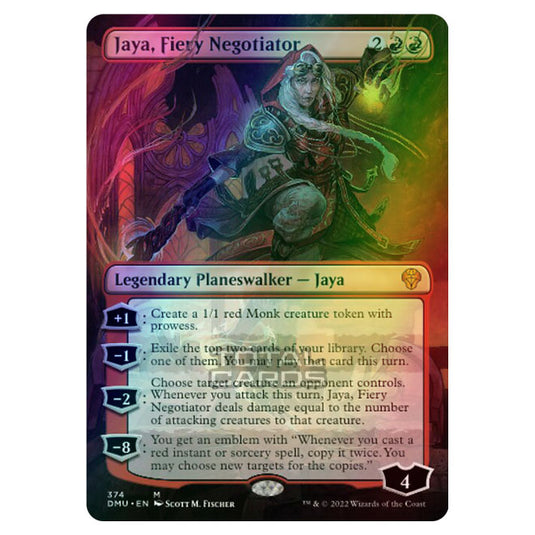 Magic The Gathering - Dominaria United - Jaya, Fiery Negotiator - 374/281 (Foil)