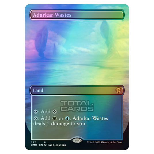 Magic The Gathering - Dominaria United - Adarkar Wastes - 377/281 (Foil)