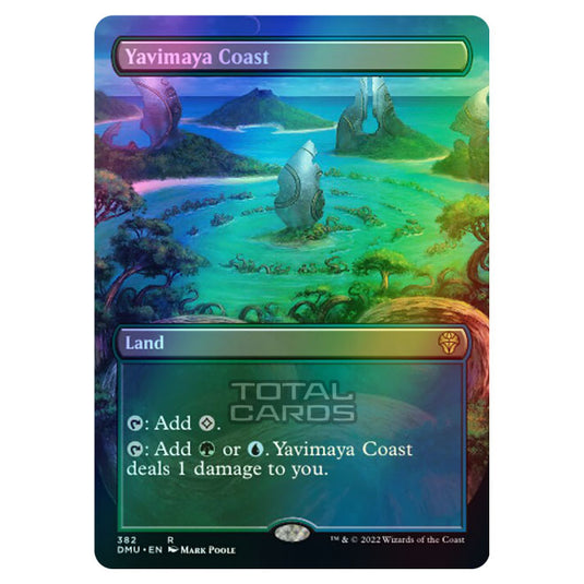 Magic The Gathering - Dominaria United - Yavimaya Coast - 382/281 (Foil)