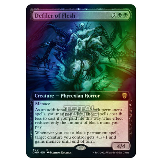 Magic The Gathering - Dominaria United - Defiler of Flesh - 400/281 (Foil)