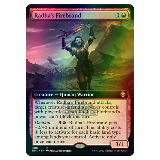 Magic The Gathering - Dominaria United - Radha's Firebrand - 408/281 (Foil)