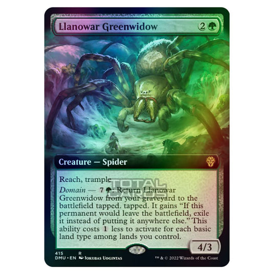 Magic The Gathering - Dominaria United - Llanowar Greenwidow - 415/281 (Foil)