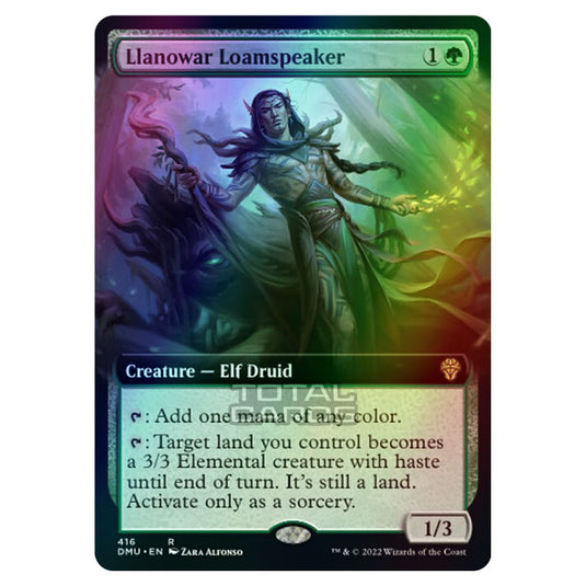 Magic The Gathering - Dominaria United - Llanowar Loamspeaker - 416/281 (Foil)