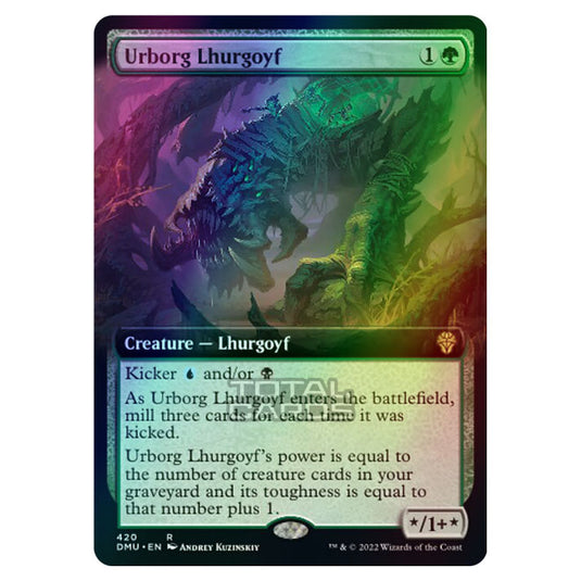 Magic The Gathering - Dominaria United - Urborg Lhurgoyf - 420/281 (Foil)