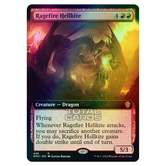 Magic The Gathering - Dominaria United - Ragefire Hellkite - 426/281 (Foil)