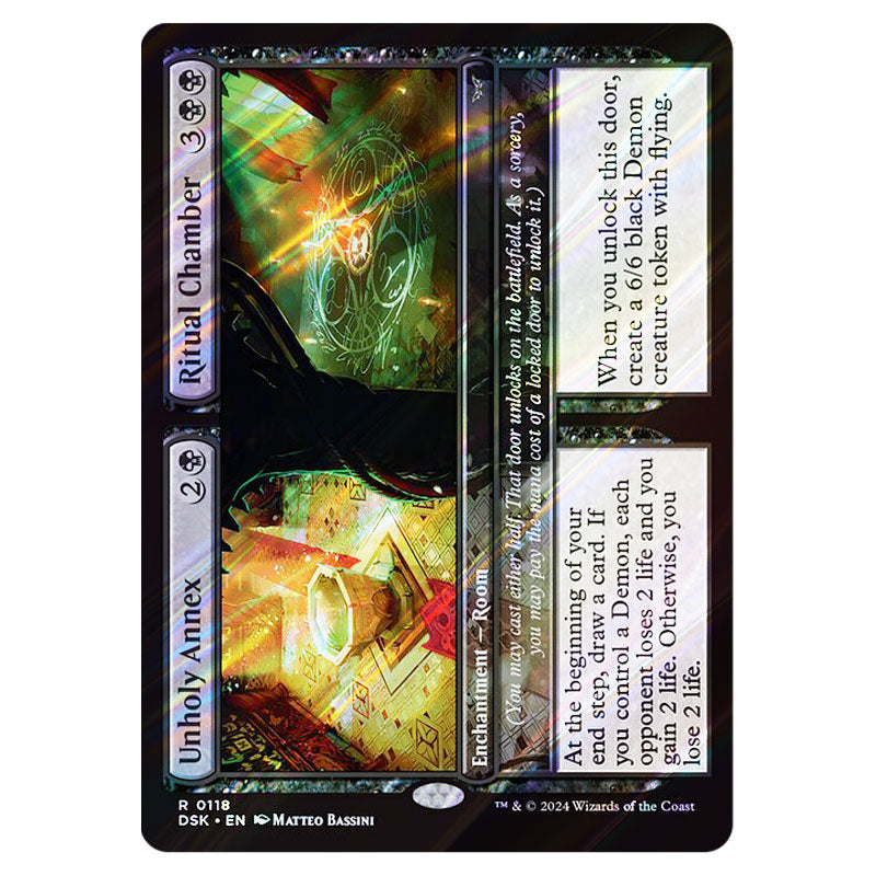 Magic The Gathering - Duskmourn - House of Horror - Unholy Annex // Ri Magic The Gathering - Duskmourn - House of Horror - Unholy Annex // Ri