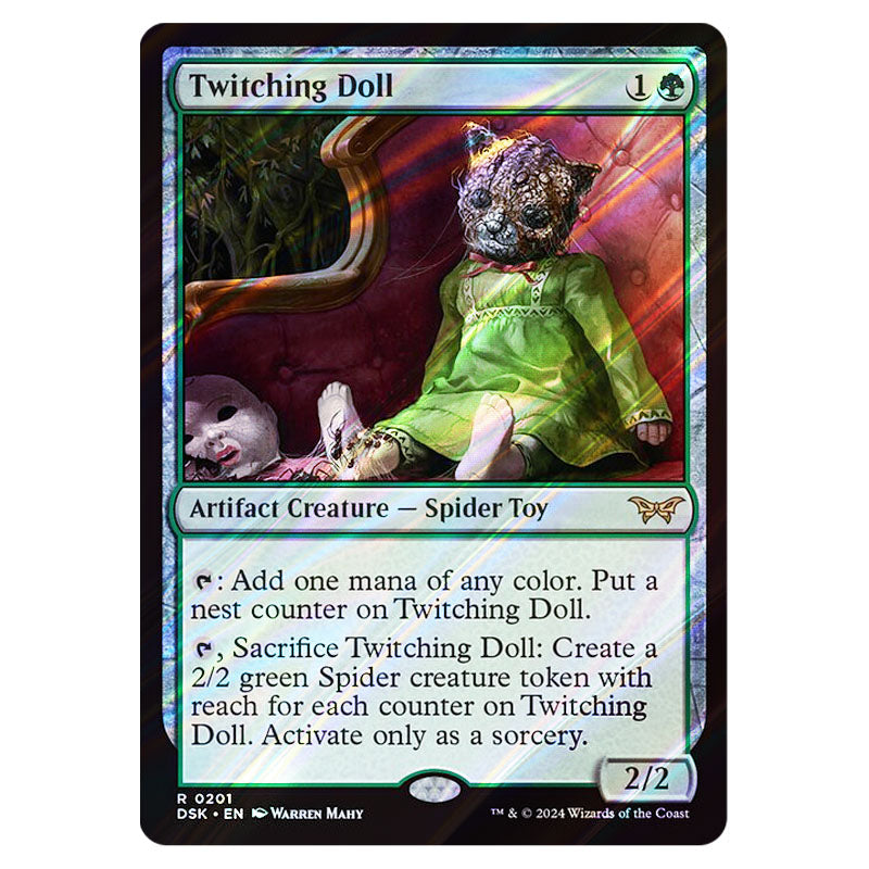 Magic The Gathering - Duskmourn - House of Horror - Twitching Doll