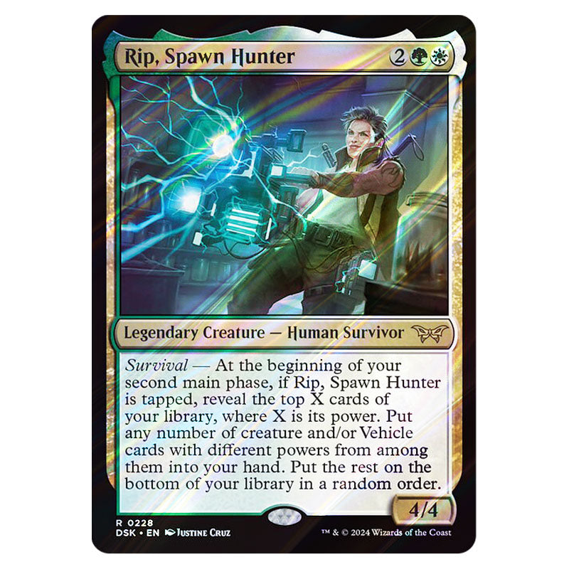 mtg cards with survival Magic The Gathering Duskmourn House of Horror Single Card Rare Kona, Rescue Beastie 358 Double Exposure FOIL Then shuffle your library. Bereaved Survivor - Innistrad: Midnight