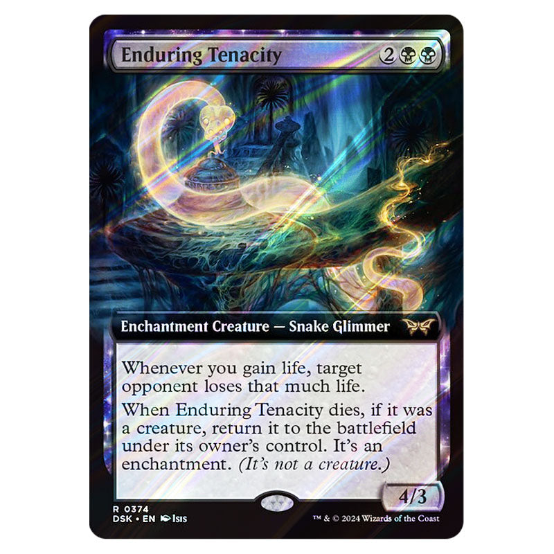 Magic The Gathering - Duskmourn - House of Horror - Enduring Tenacity Magic The Gathering - Duskmourn - House of Horror - Enduring Tenacity