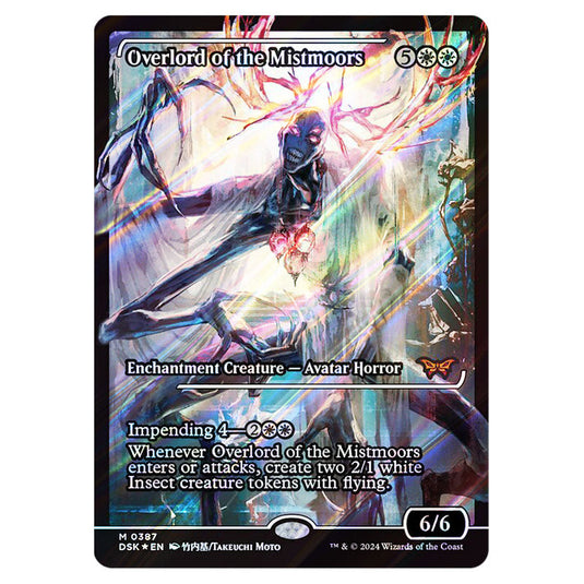 Overlord of the Mistmoors 0387 card from the Magic The Gathering set Duskmourn: House of Horror