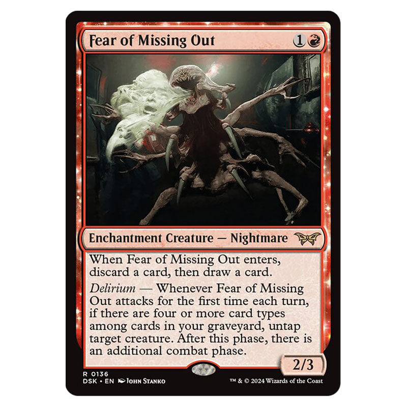 Magic The Gathering - Duskmourn - House of Horror - Fear of Missing Ou Magic The Gathering - Duskmourn - House of Horror - Fear of Missing Ou