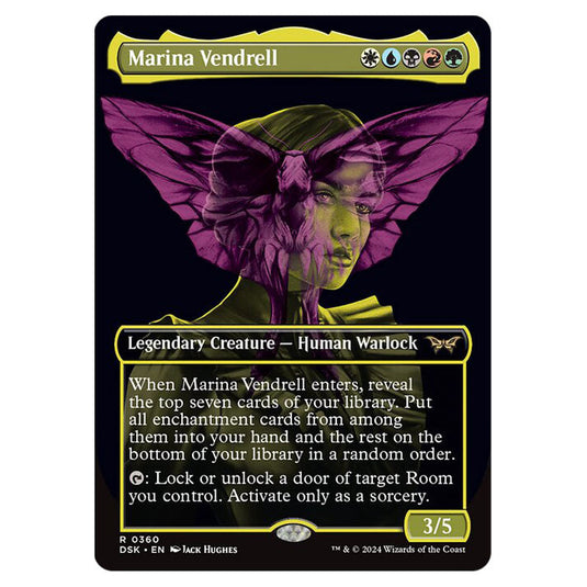 Marina Vendrell 0360 card from the Magic The Gathering set Duskmourn: House of Horror