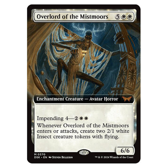 Overlord of the Mistmoors 0370 card from the Magic The Gathering set Duskmourn: House of Horror