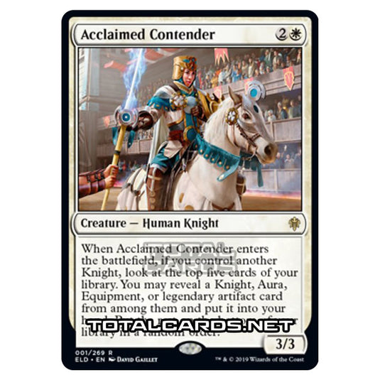 Magic The Gathering - Throne of Eldraine - Acclaimed Contender - 1/269