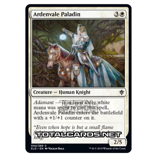 Magic The Gathering - Throne of Eldraine - Ardenvale Paladin - 4/269
