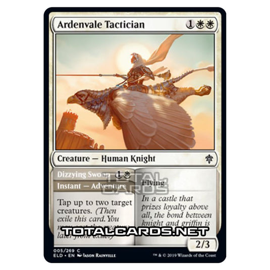 Magic The Gathering - Throne of Eldraine - Ardenvale Tactician // Dizzying Swoop - 5/269