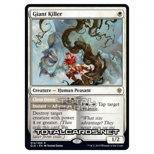 Magic The Gathering - Throne of Eldraine - Giant Killer // Chop Down - 14/269