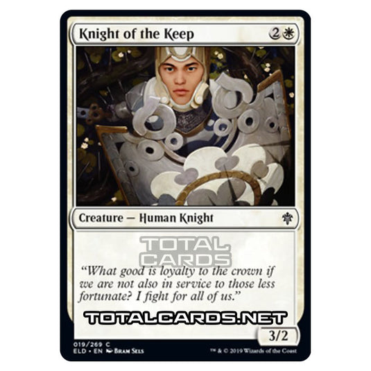 Magic The Gathering - Throne of Eldraine - Knight of the Keep - 19/269