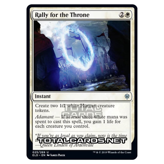 Magic The Gathering - Throne of Eldraine - Rally for the Throne - 25/269