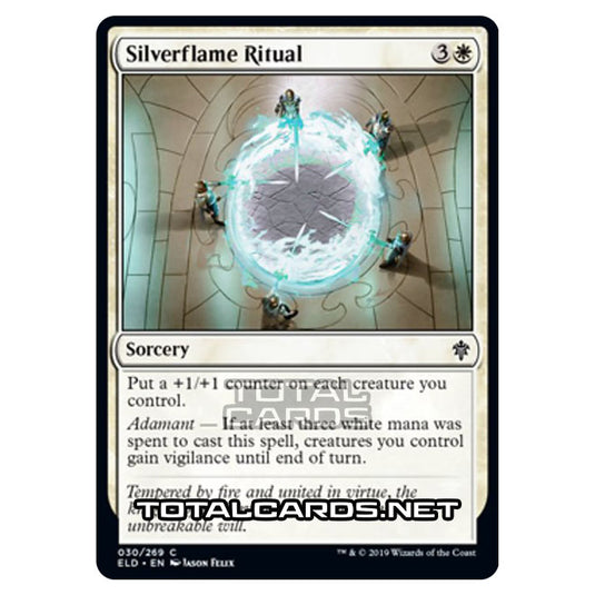 Magic The Gathering - Throne of Eldraine - Silverflame Ritual - 30/269