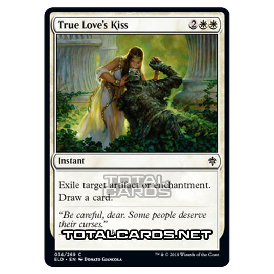Magic The Gathering - Throne of Eldraine - True Love's Kiss - 34/269